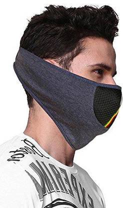 Lowercase Stripe Decorative Mask
