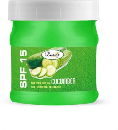 Luster Cucumber Massage Skin Gel, Skin Moisturizer & Nourishing, For Women & Men