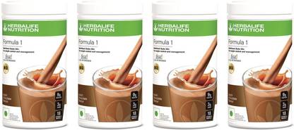 HERBALIFE Formula 1 Chocolate combo (pack of 4 X 500 gm) Protein Shake