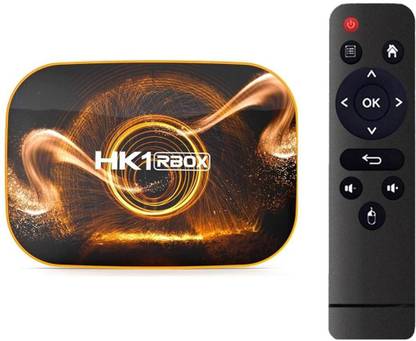 X96 HK1 RBOX 4GB 64GB 4k Media Streaming Device Android TV Box Supports Miracast UHD 6K 4K 1080P WiFi Bluetooth Smart TV Box Media Streaming Device