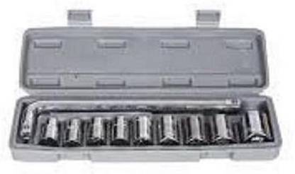YUV'S yuv's 10Pcs Hex Socket Wrench Spanner Tool Goti Set for Automobiles/Bike/Car Repair Tool Kit Socket Set (Pack of 10) Socket Set