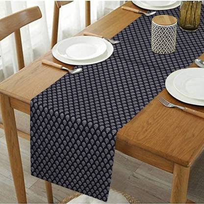 RATAN CART Blue 175 cm Table Runner