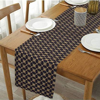 RATAN CART Black 175 cm Table Runner
