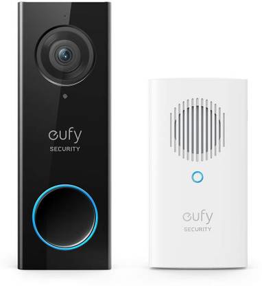 Eufy Security, Wi-Fi Video Doorbell, HD 1080p-Grade, No Monthly Fee, Secure Local Storage, Human Detection, Free Chime, Requires Existing Wiring Video Door Phone