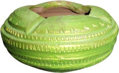 ASHTRY Green Terracotta Ashtray