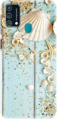 NDCOM Back Cover for Samsung Galaxy F41 Beautiful Summer Conchiglie Printed