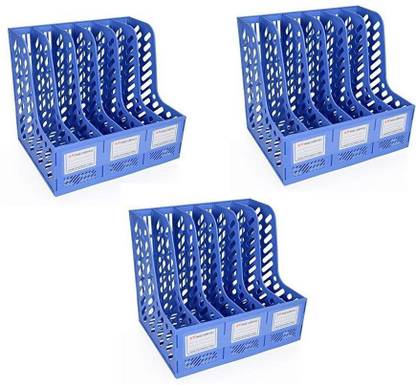 CPEX 6 Compartments PLASTIC FILE RACK HOLDER