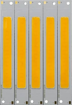 DIC 24 Volt COB Led (5 pcs) [WARM WHITE color] Light Electronic Hobby Kit