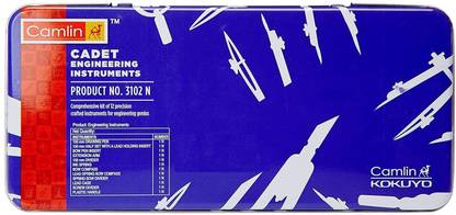 Camlin Kokuyo Cadet Engineering Instruments Geometry Box