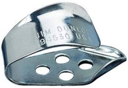 Jim Dunlop 040TLS Nickel Silver Thumbpicks, Left Handed.025", 20/Box Guitar Pick