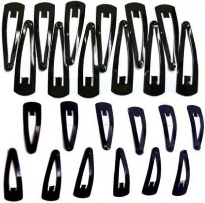 SUSVIJ Head Band (Black) 12 Hair Pin