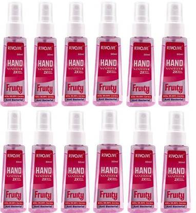 Revolve FRUITY Hand Sanitizer Bottle + Refill