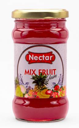 Nectar Mix Fruit JAM we can eat in Breakfast with Bread or roti, paratha This Delicious Mix Fruit jam is Natural and Made with Fresh Fruits No Artificial Color & Added Item(Real Mix Fruit jam)
