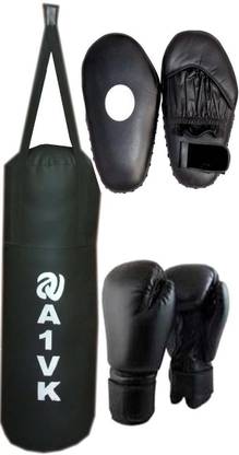 VK Pro Boxing Kit Black Medium Boxing Kit