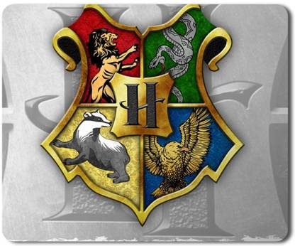 Ashani creation Harry Potter Hogwarts School of Witchcraft Logo Printed Mouse Pad Non-Slippery/anti-skid rubber base mouse pad for PC/Laptop, Harry Potter Merchandise - Gifts for Men/Kids/Birthday Mousepad (Multicolor) Non Slip Base Mousepad