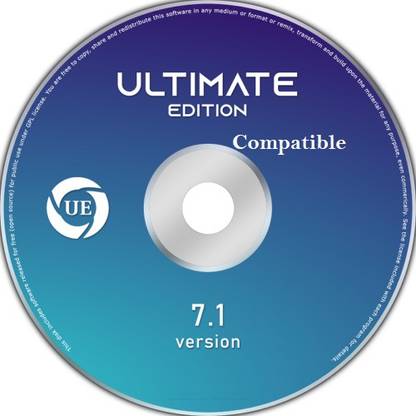 COMPATIBLE Ultimate Edition 7.1 DVD Ultimate Edition is a fork of Ubuntu and Linux Mint 64bit