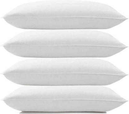 ambika fashion Microfibre Solid Sleeping Pillow Pack of 4
