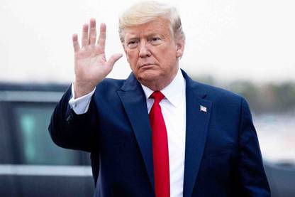 American President Donald Trump Poster|Wall Decor|Poster for Offices/Auditorium/Schools|Wall Décor|Self Adhesive Wall Sticker Poster Paper Print