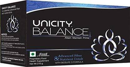 unicity Balance Advanced Fiber & Nutrient Drink 210g (30 schets 7g each) EAA (Essential Amino Acids)