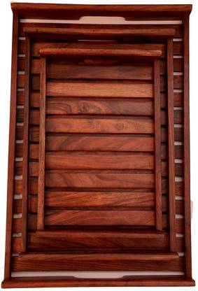 Oaks and Chisels Tray Serving Set