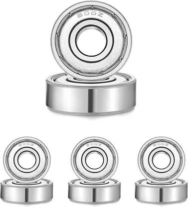 Jaspo ABEC 7 High Precision 608zz Ball Bearing Multifunction Accessories for Skateboards Roller Skates & Inline Skates (Pack of 8) Bearing