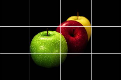 Decals Point 79 cm Green Red Yellow Apple Kitchen wall Sticker Self Adhesive Sticker