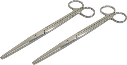 FusionKraft Mayo Dissecting Scissors, Straight Blades, 8" (Pack of 2) Mayo Scissors