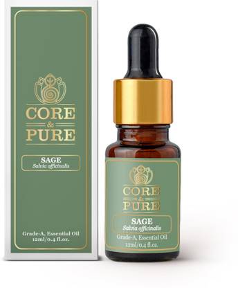 CORE & PURE Sage Grade-A, Essential Oil |Natural, Potent