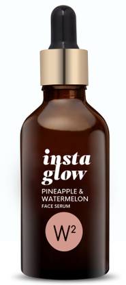W2 INSTA GLOW FACE SERUM WITH PINEAPPLE & WATERMELON, PARABEN FREE