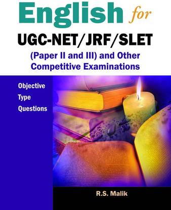 English for UGC-Net/Jrf/Slet (Paper II and III) and Other Competitive Examinations