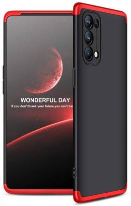 MOBILOVE Back Cover for Oppo Reno 5 Pro 5G | Full Body 3 in 1 Slim Fit 360 Degree Protection Hard Back Case Cover