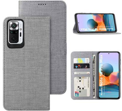 KBV Flip Cover for Xiaomi Redmi Note 10 Pro, Note 10 Pro Max