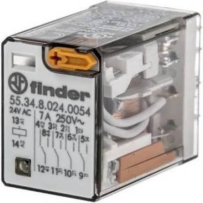 Finder RELAY 14 PIN 24V AC 55.34.8.024.0040 T Connectors
