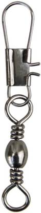 Hunting Hobby Fishing Rolling Swivel with Interlock Snap #3 Angling Mini Snap Swivel