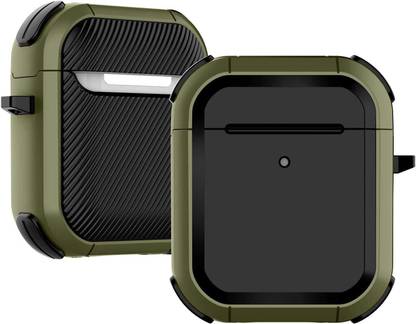 EMPICA Plastic Press and Release Headphone Case For Apple Airpods 1st Generation, Apple Airpods 2nd Generation