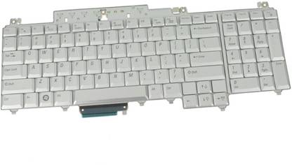 DELL Inspiron 1720 1721 Vostro 1700 XPS M1720 M1730 Silver Laptop Keyboard Internal Standard Laptop Keyboard Compatible with Desktop, Laptop, Mac