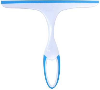 Rangera Export 1 Pc Household Soft Glass Cleaning Wiper Wipe Window Scraper, Kitchen Slab, Bathroom Tile, Floor - Multipurpose Use Car Glass Scrape Cleaner Kitchen Wiper Blue) Kitchen Wiper