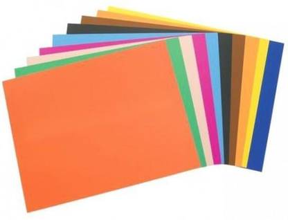 ROOTS Premium Coloured Unruled for Printing / Art & Craft A4 - 100 Sheets 80 gsm A4 paper