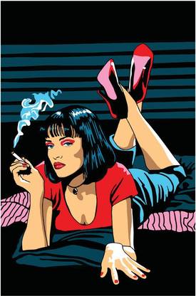 Pulp Fiction Poster Paper Print
