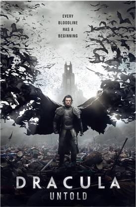 Dracula Movie Poster Paper Print