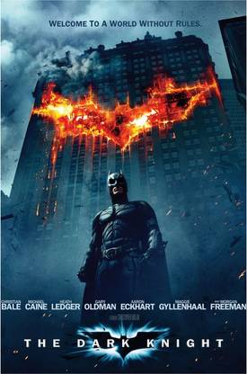 The Dark Knight Poster Paper Print