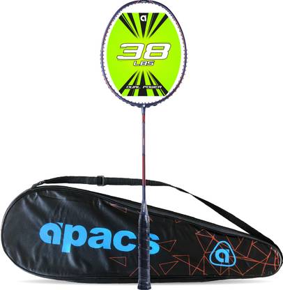 apacs Dual Power & Speed (38 LBS) Blue, Red Unstrung Badminton Racquet