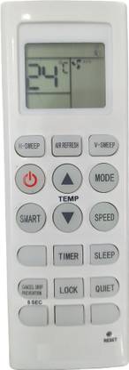 Ehop Compatible Remote Control for Air Conditioner with H-SWEEP FUNCTION VE-36E Voltas Remote Controller
