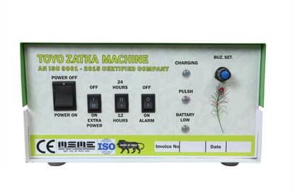 Toyo Zatka Machine Solar Fence Energizer for Crops Agriculture Farms Protection System (Area Covered 30 Acres) MPPT Solar Charge Controller