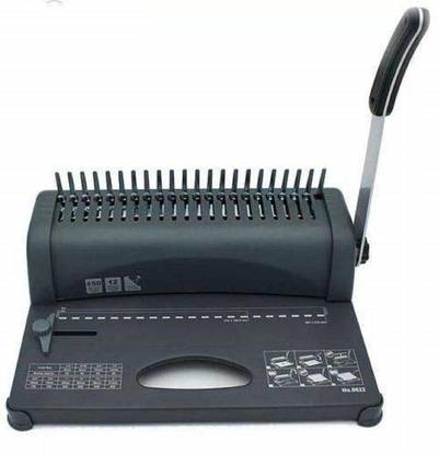 verena High Volume Comb Binding Machine Accomodating A4 Paper Sizes Manual Ring Binder