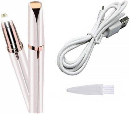 KHALIFA AND BADSHAH Painless Eyebrow Hair Epilator/ Remover For Women Trimmer for Women Trimmer 90 min  Runtime 0 Length Settings