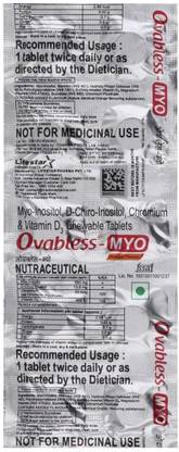 LifeStar Ovabless Myo Tablets