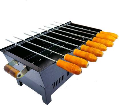 NE GRILLS miniportablecharcoalbarbequegrillforgrillingandroastingeasily Charcoal Grill