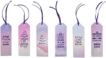 Scrollingideas Bookmarks (Pack of 6) Unicorn Bookmark Bookmark