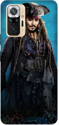 SAVETREE Back Cover for Redmi Note 10 Pro, Jack Sparrow, Hamid, Back cover